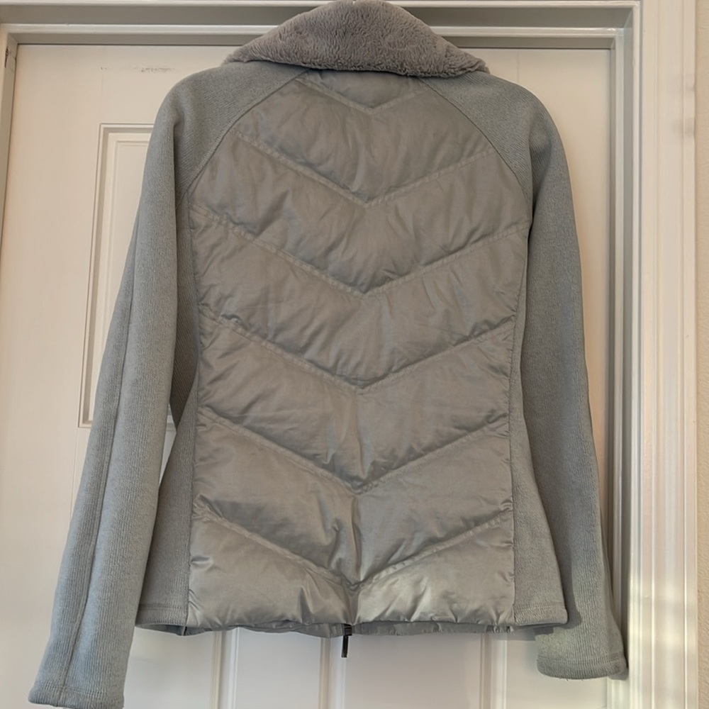 Marmot Thea Sweater Fleece Down Fill Jacket- Medium - Picture 3 of 6